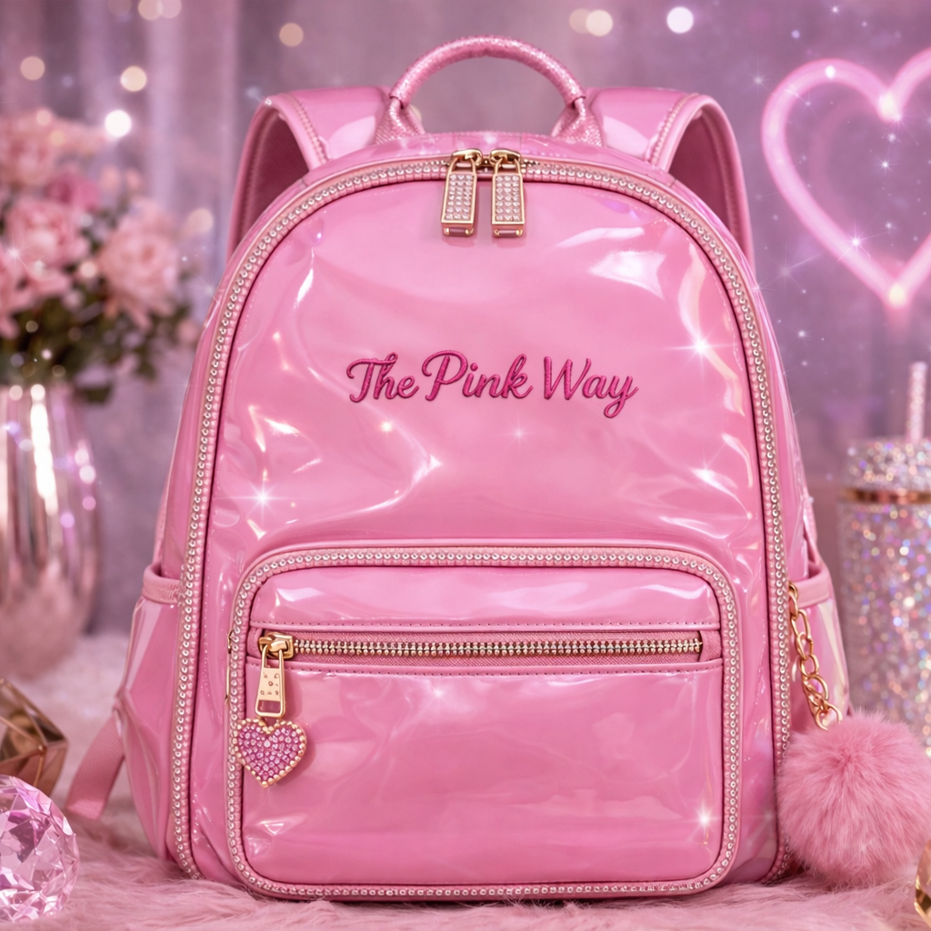 The Pink Way High Shine Rucksack