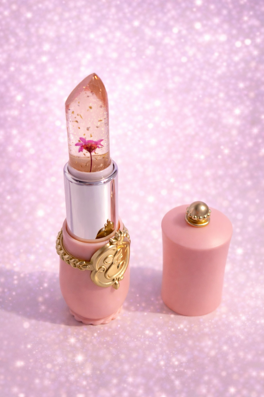 The Pink Way Crystal Bloom Lipstick