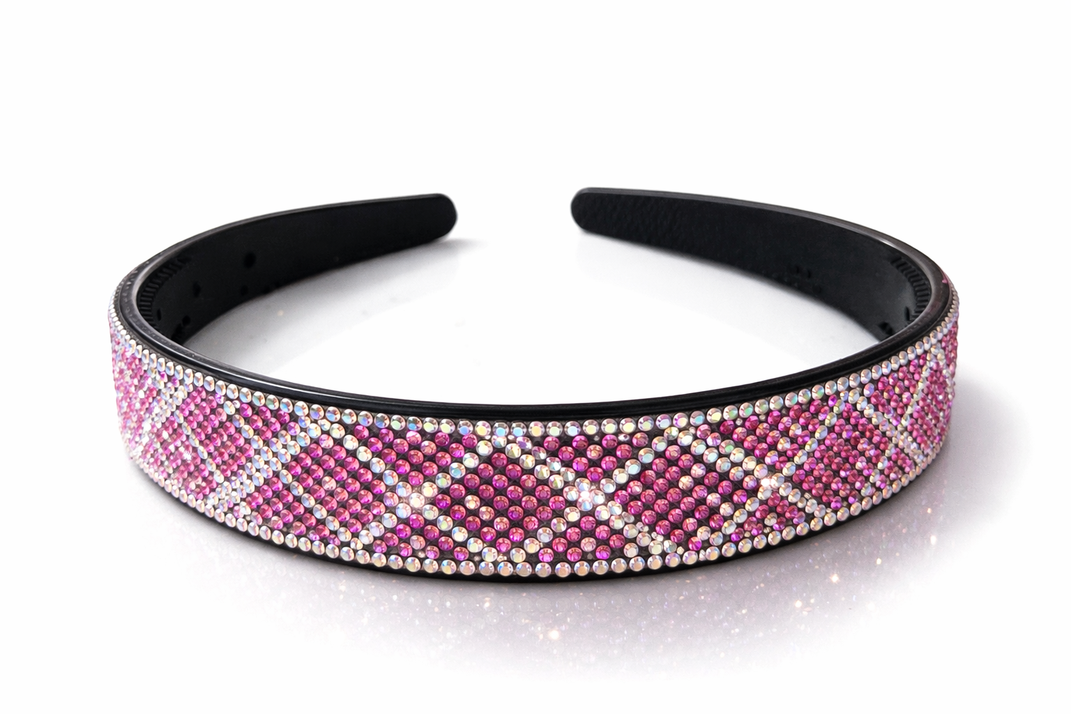Pink Rhinestone Diamanté Headband