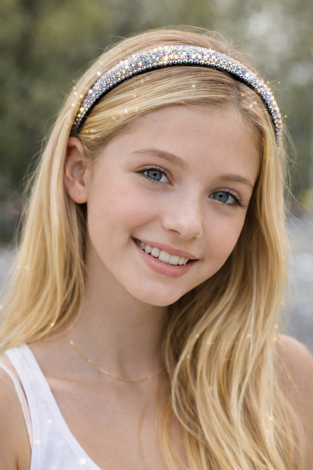 Sparkly Diamanté Head Band