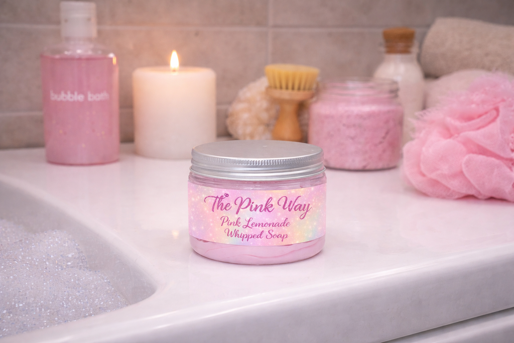 Pink Lemonade Whipped Soap