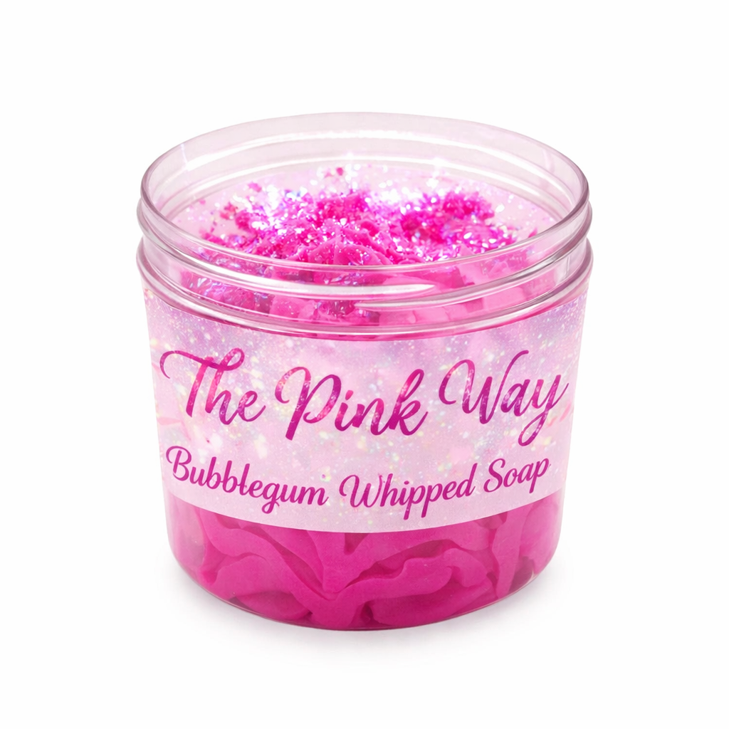 Bubblegum Pink Whipped Soap