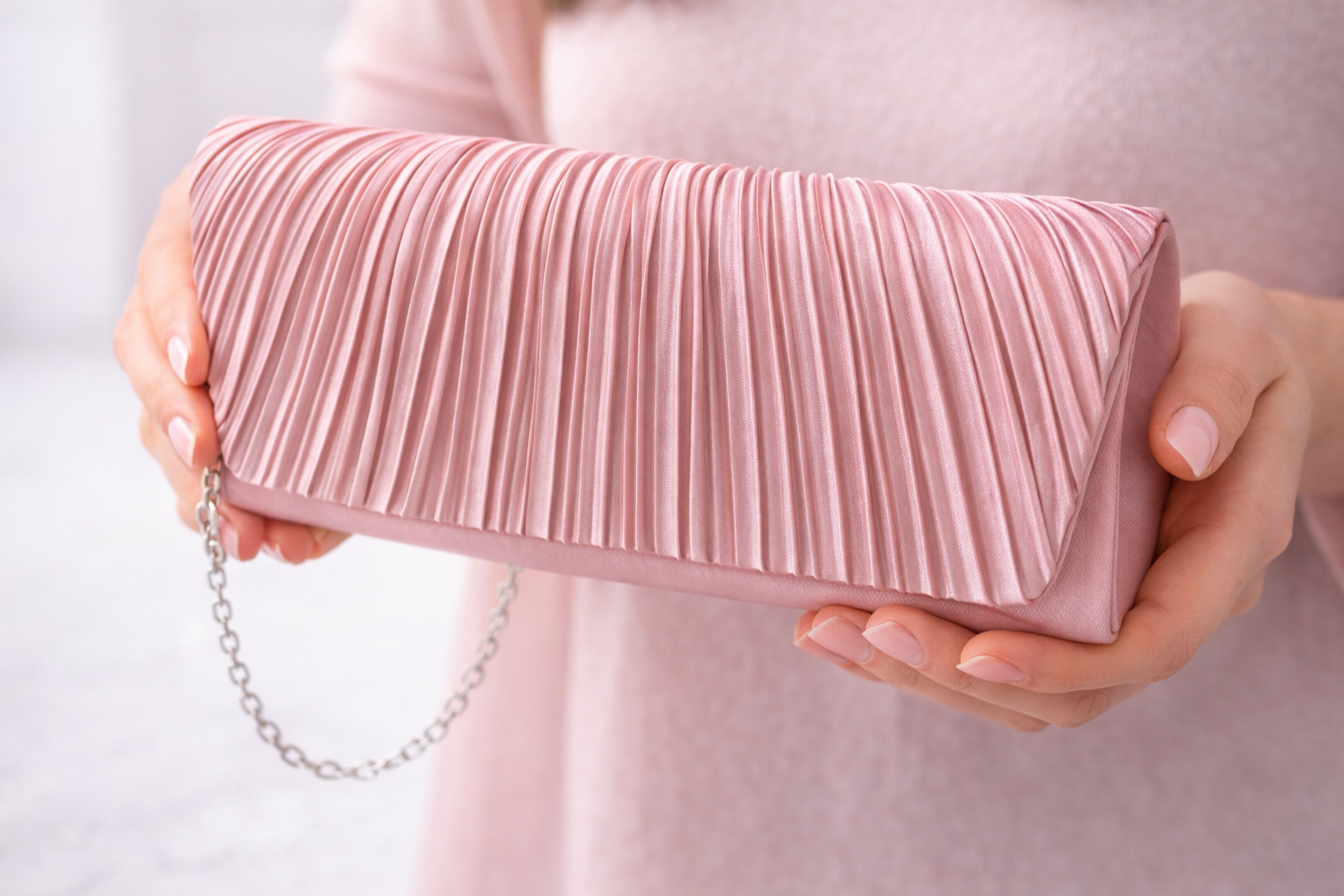 Pink Clutch Bag