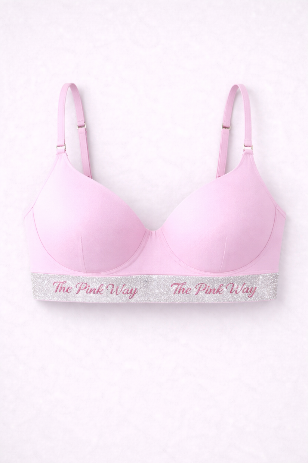 The Pink Way High Shine Bra