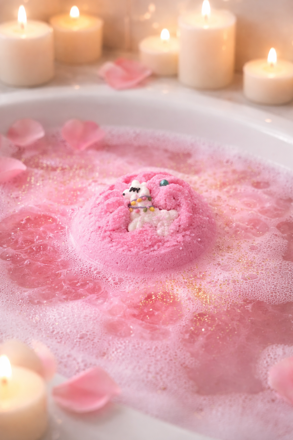 Llama Citrus Glow Bath Bomb – The Pink Way