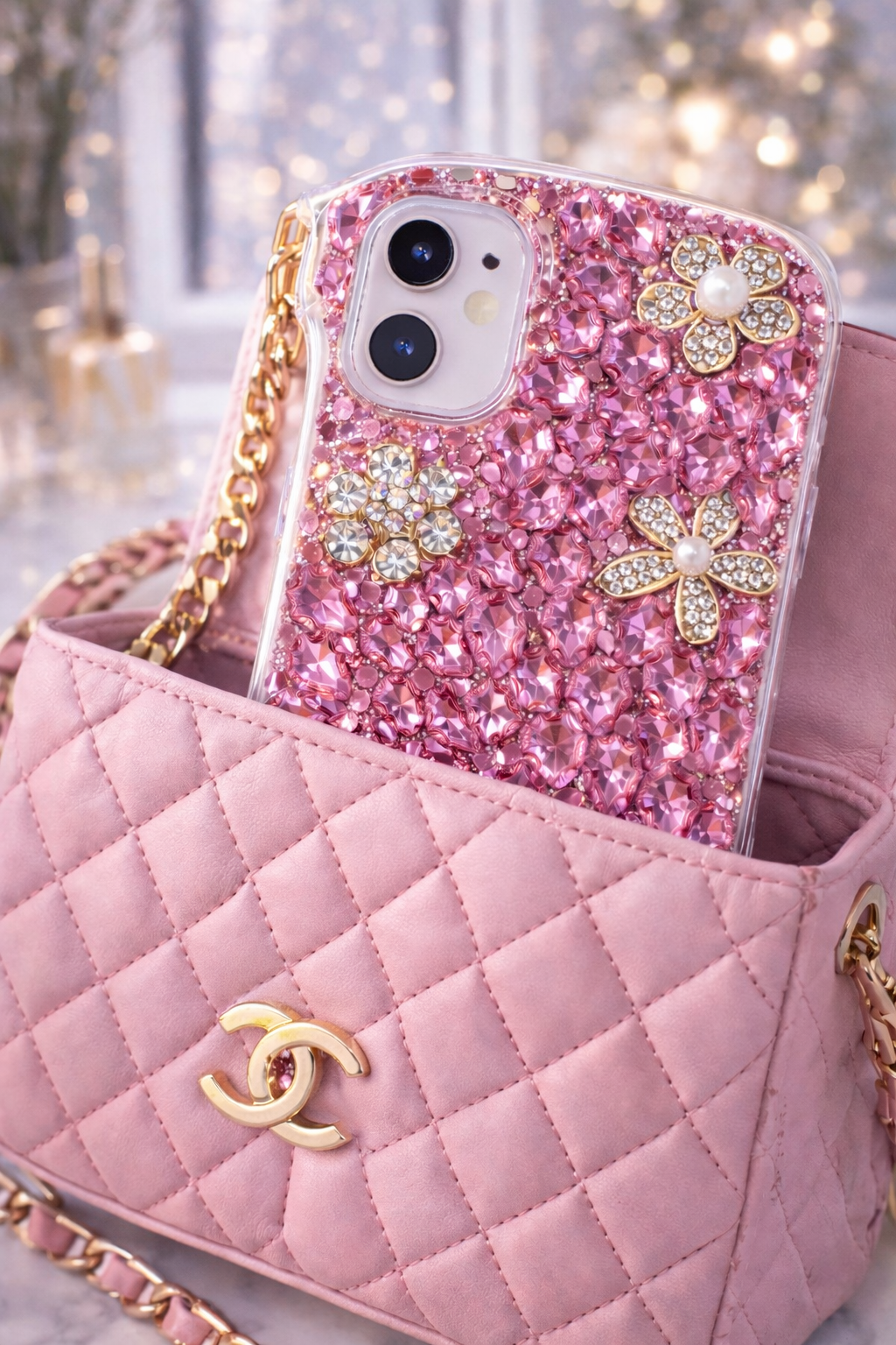 Diamanté Bling I Phone 11 Phone Case