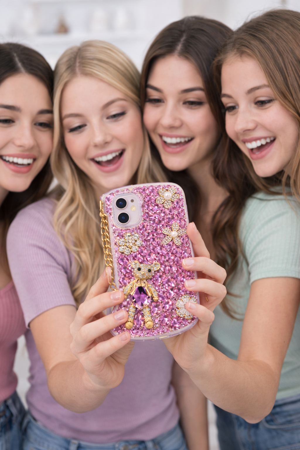 Diamanté Bling I Phone 11 Phone Case