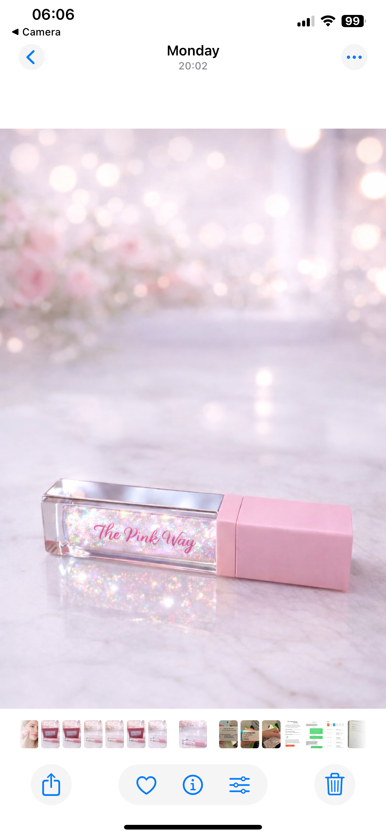 The Pink Way High Shine Glitter Lip Gloss