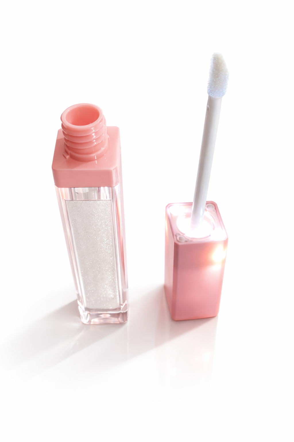 The Pink Way High Shine Glitter Lip Gloss