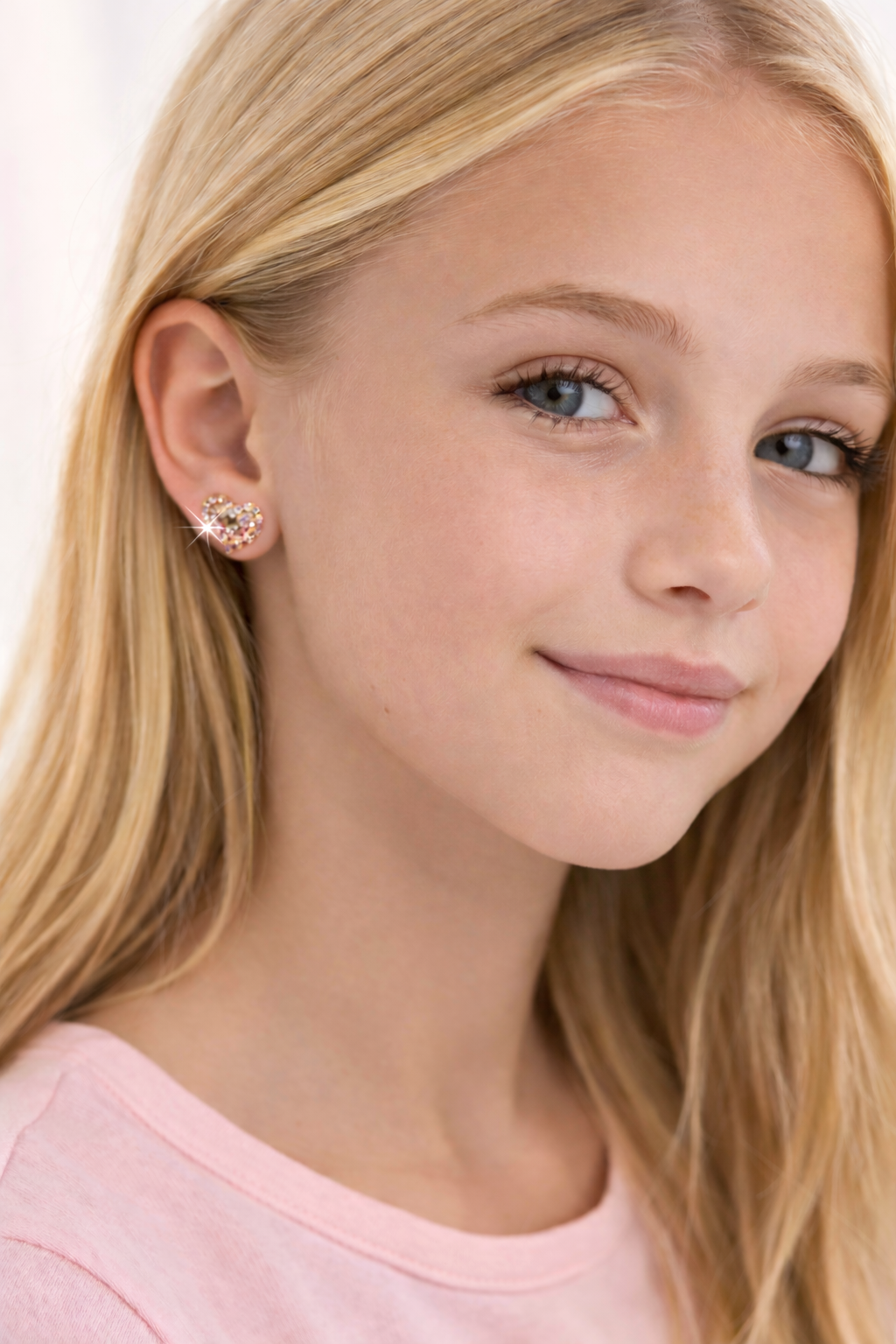 Heart Sparkle Studs