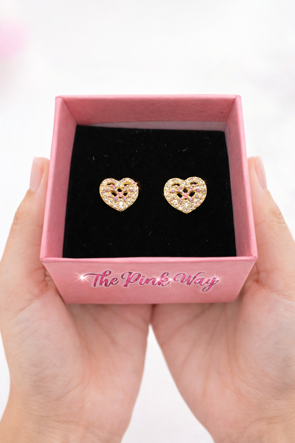 Heart Sparkle Studs