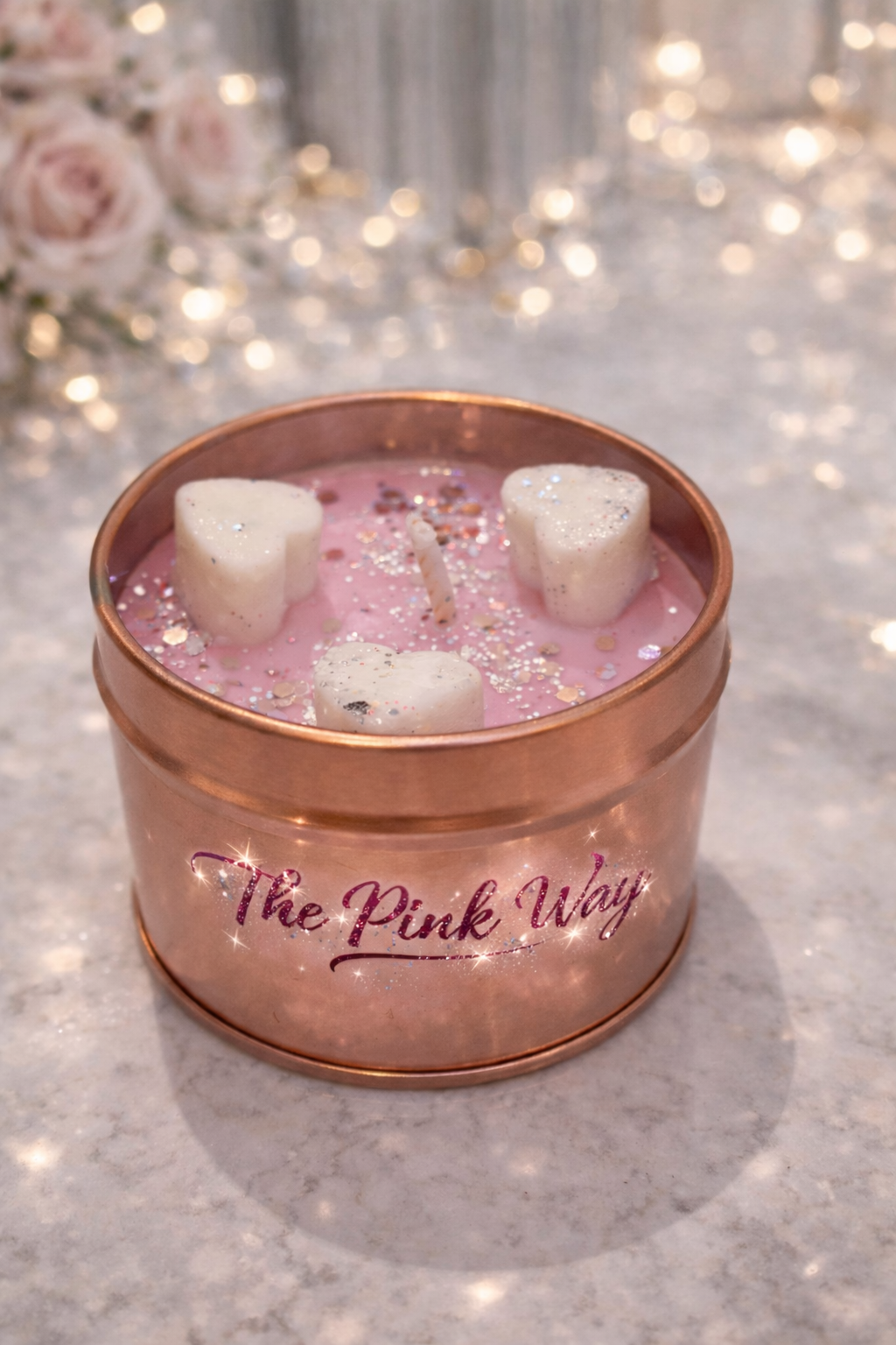The Pink Way “Baby Powder” Scented Candle