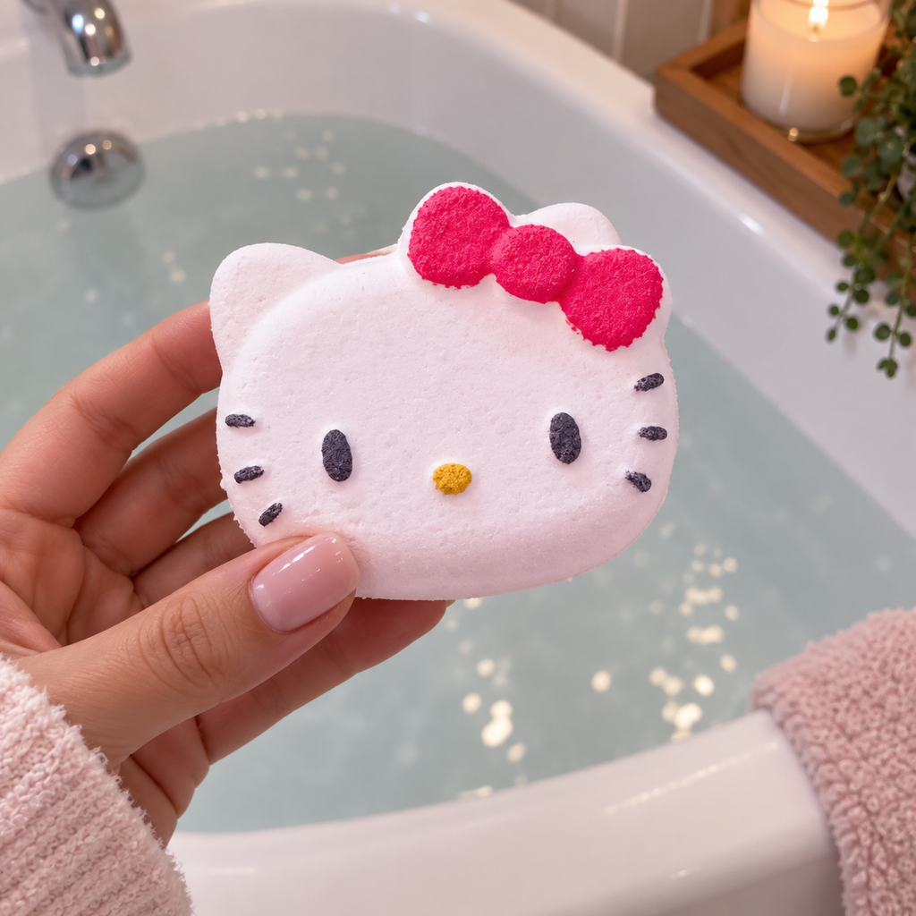 Hello Kitty Pink Bath Bomb